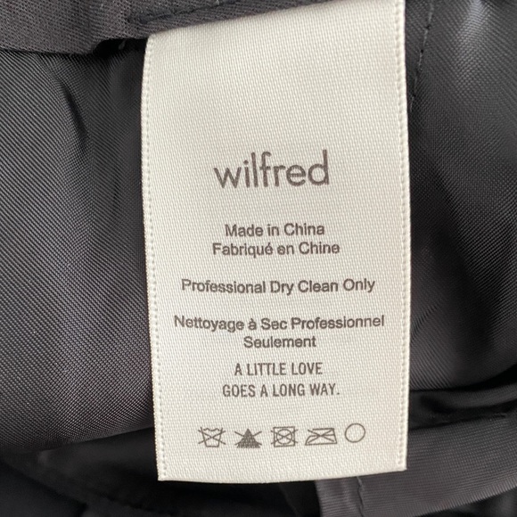 Aritzia wilfred black Fremont pant sz 2 new - Picture 5 of 13